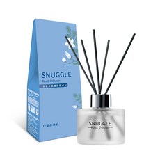 SNUGGLE 熊寶貝 香氛室內擴香 沉靜雪松 小蒼蘭 清新茉莉 療癒白茶 晨光白麝香 茶中漫步 檸檬馬鞭草, 白麝香冷杉, 100ml, 2個