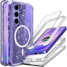 Coolwee Magnetic Full Protective for Galaxy S26 Heavy Duty Compatible with MagSafe Hybrid 3 in 1