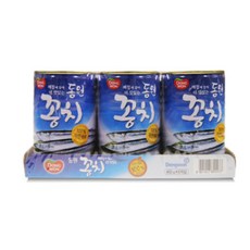 동원 꽁치 통조림, 6개, 400g