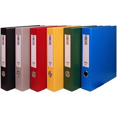 A4 합지3공링바인더 (명찰/D링/5cm) 3121, 적색