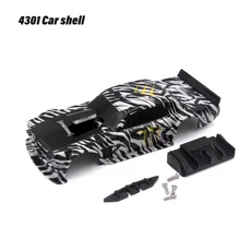 지아바일 1:43 RC카 순정 부품 차체 타이어 드라이브 샤프트 스티어링 기어, 09 4301-Car shell, 1