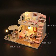 인형의집 키드크래프트 인형집 바비 하우스 프린세스 장난감 인형 집, M033 no cover