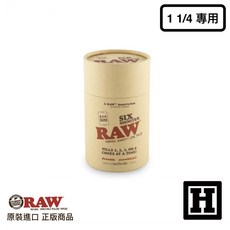 Raw 西班牙 Six Shooter 六發裝填器 裝填工具 PreRolled 420, 1個, 1 1/4 專用
