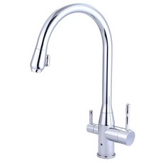 JOEL喬而司 台灣品牌龍頭系列 K19-S02013OR 臭氧科技殺菌廚房四用龍頭, 1個, 鍍鉻