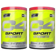 C4 運動強度訓練前粉西瓜味, 2個, 402克