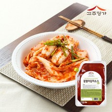 고추명가 김치 겉절이 2kg 봄동 깍두기 소스 김장