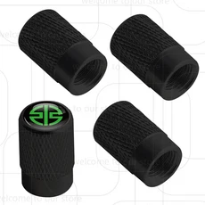 호환 가와사키 닌자 ZX6R ZX4R Z800 Z900 Z650 H2R 엠블럼 알루미늄 에어 포트 스템 커버 캡 더스트 커버, 05 4PCS