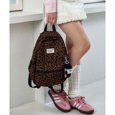 마스마룰즈 MASMARULEZ mini ver. daily backpack_Grand leopard Deep brown 5016168716 163547
