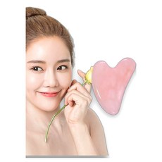 고루 롤러 리프팅 페이스 마사지봉 마사지기 장미석 얼굴, 하트, 롤