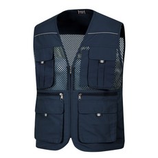 [유니폼플라자] 다용도 여름 왕망사조끼 작업복 조끼 UP-V11REXB