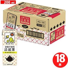 무가당 두유 밀크티 홍차, 18개, 200ml