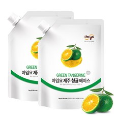 아임요 청귤 베이스 농축액, 1kg, 2개