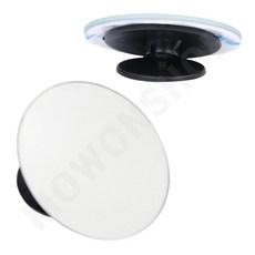 보조밀러 사이드밀러 미니볼록거울 원형 주차 보조미러 자동차볼록거울 각도조절보조미러, 1개