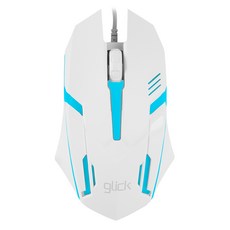 지클릭커 슈퍼히어로 CT170 게이밍 LED 유선 마우스, 화이트, 지클릭커슈퍼히어로CT170게이밍LED유선마우스화이트