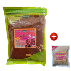[산내들] 고추가루 김치용매운 1kg 구매시 볶음통깨 80g 증정, 1개