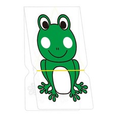 집콕놀이 고무줄탄성 개구리 종이접기키트 10인용/ 과학실습 힘작용 과학키트 과학DIY, 1세트