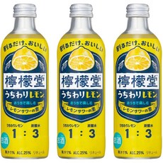 우치와리 레몬 농축 칵테일, 6개, 300ml