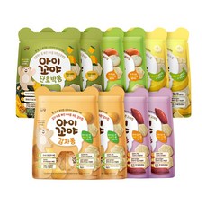 아이꼬야 퐁 아기과자 혼합 5종 세트, 1세트, 30g, 감자2개+양파2개+고구마2개+바나바2개+단호박2개