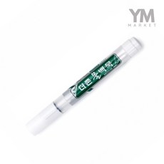 YM 물백묵 흰색 1p 물백묵분필흰색, 1개