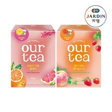 아워티 딸기 피치 8P+오렌지자몽 8p