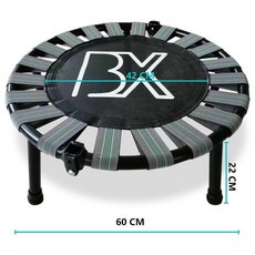 미니 트램폴린 접이식 초소형 점핑보드 1인용 홈트 실내, 상세페이지 참고, 1개