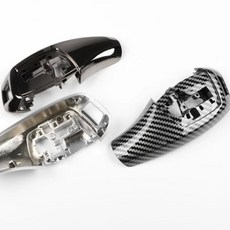 BMW 小雞腿 大雞腿 排擋頭貼 排檔 碳纖維排檔頭 包覆排檔殼 X 系列, 小雞腿,銀色