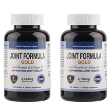 葡萄糖胺薑黃錠 2734mg, 2個, 120顆