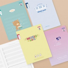 마스온 초등 음악노트 10권 교실활용, 랜덤(10권동일디자인)