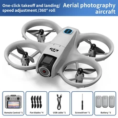 GT3MAX 드론 5G 8K HD 항공 촬영 카메라 쿼드콥터 다이내믹 라이팅 광학 흐름 UAV 장난감 선물, Gray-3battery