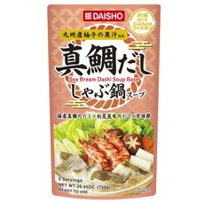 DAISHO 大逸昌 真鯛高湯涮涮鍋火鍋湯底, 1個, 750g
