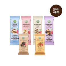 저당 단백질바 빼바 리얼초콜릿 프로틴바 글루텐프리 간식 맛보기팩 6개입 1개