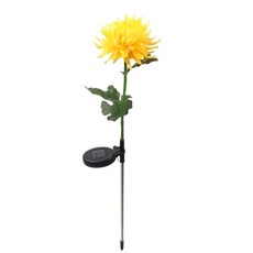 포르젠 태양광 조경꽃 해바라기 LED 조명등, 균일
