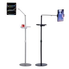 비브 태블릿 거치대 아이패드 갤럭시탭 이북, 블랙, 1개