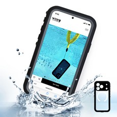 위크나인 방수케이스 잠수함케이스 방수팩 갤럭시 갤럭시노트 아이폰, 아이폰 17 pro, 1개