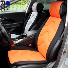 카티즈_ 노블엔젤 레드라인 와이드스포티 사계절시트, 오렌지, 1개
