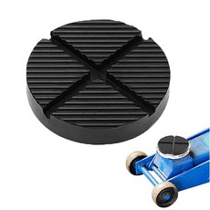 Stoooduo 자키패드 차량용 고무 지지 블록 범용 자키 어태치먼트, 1개, ブラック