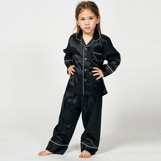 파자마브랜드 여아 선물 실크 주니어 잠옷 키즈 잠옷 아동 파자마 상하복