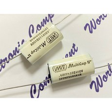 Multicap MIT 2PPMFX 0.68uF 400V 10% 臥式 金屬膜, 1個