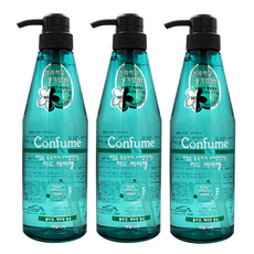컨퓸 하드 헤어젤 / 네추럴한 세팅력, 3개, 600ml