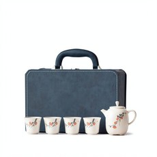 手繪柿柿如意茶具, 手繪柿柿如意茶具套組, 1個, 如圖