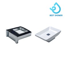 대흥 욕실 악세사리 비누대 크롬 DH-3000, 1개