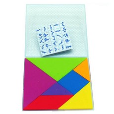 18cm 플라스틱 칠교 놀이, 1개
