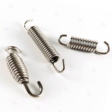 머플러스프링 실버 배기 고정 연결 용수철 마후라 고리, 실버숏, 1개