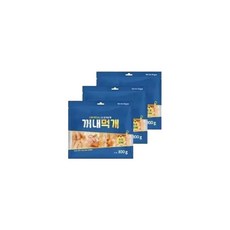 꺼내먹개 애견 간식 스틱 건조 치킨 고구마 300g X3개, 3개