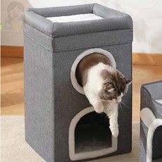 SolSun 고양이 숨숨집 3층 고양이하우스, 숨숨집-3층