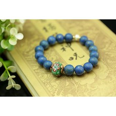【莊嚴佛淨土】原創設計：藍色春意手串