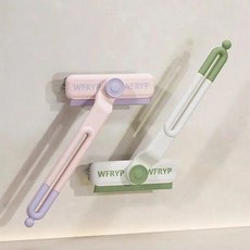CP 廚衛清潔刷 浴室頭髮清理夾, 粉紫色【1個裝】