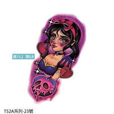 漫風23號紋身貼 買5送1 卡通刺青貼 防水兒童動漫紋身貼紙, 1個
