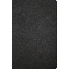 (영문도서) KJV Personal Size Giant Print Bible Black Genuine Leather Leather, Holman Bibles, English, 9781430094753