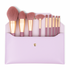 쥬위 메이크업브러쉬 9종세트 아이섀도우 컨실러 브러쉬 휴대용 파우치 포함, 1세트9P, 1개